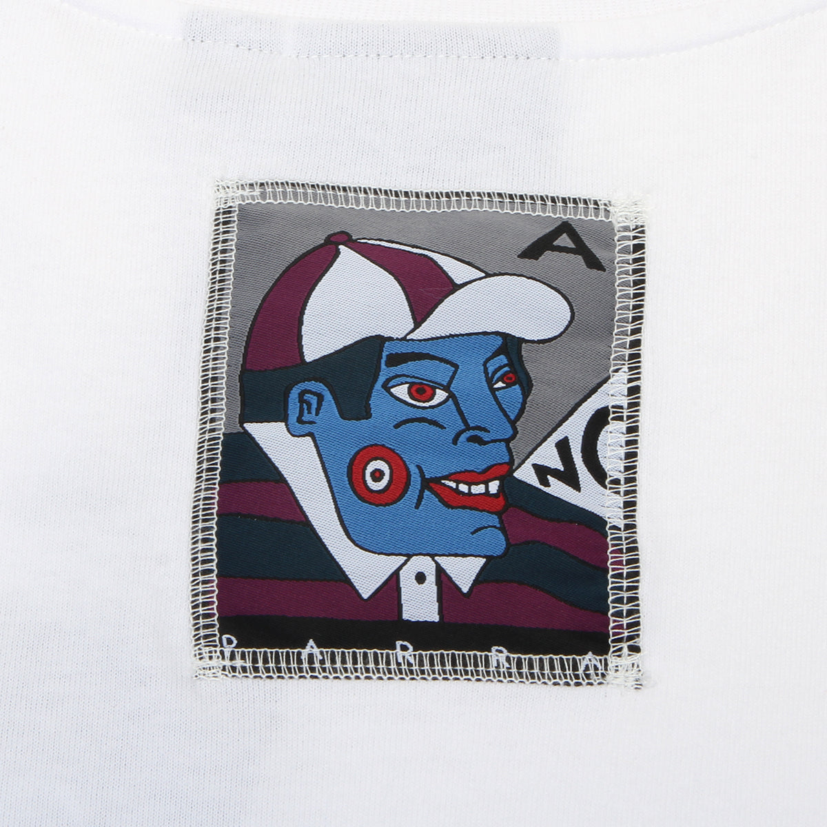 by Parra - Your Face L/S T-Shirt
Color : White