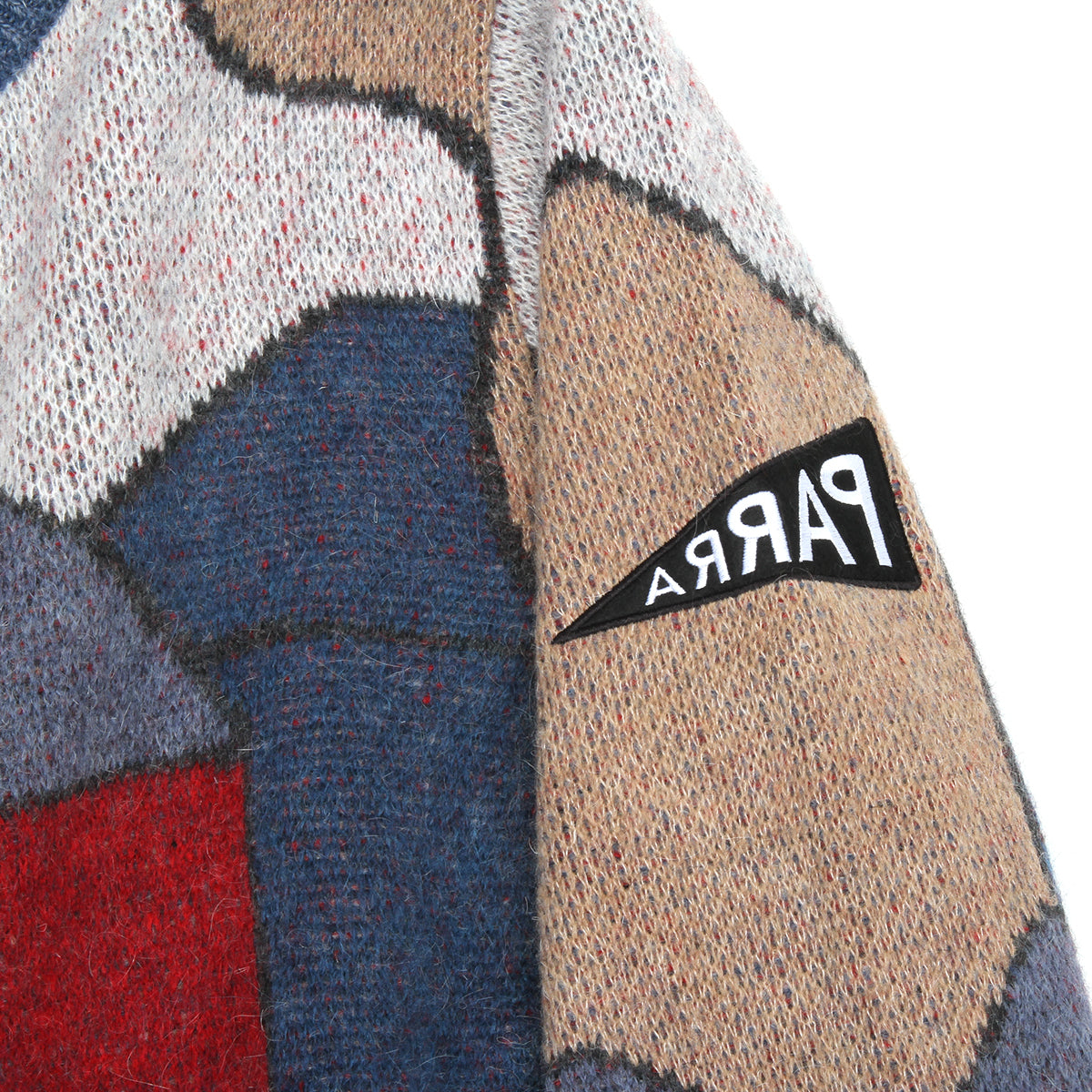 by Parra | Your Street Knitted Pullover
Color : Blue / Multi