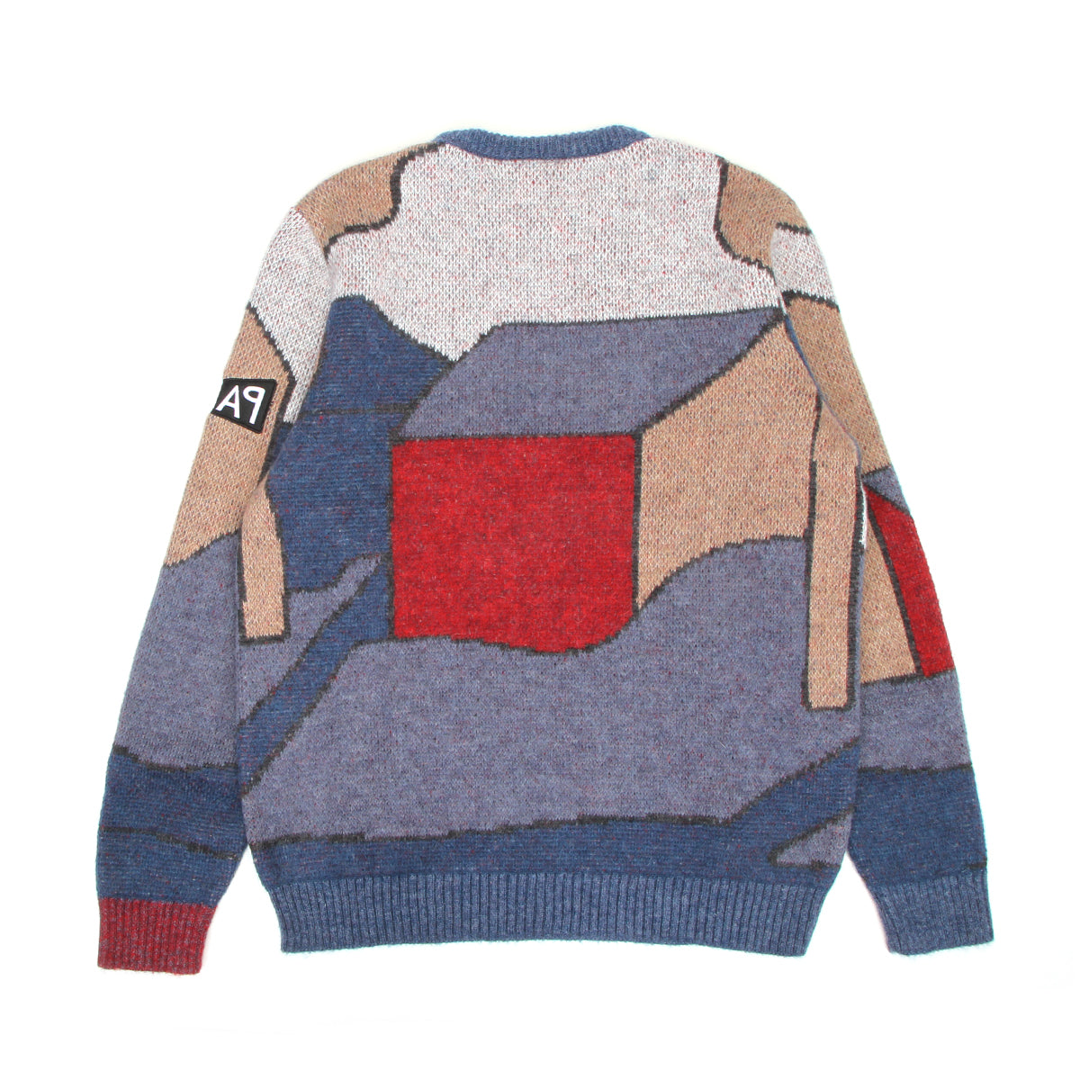 by Parra | Your Street Knitted Pullover
Color : Blue / Multi