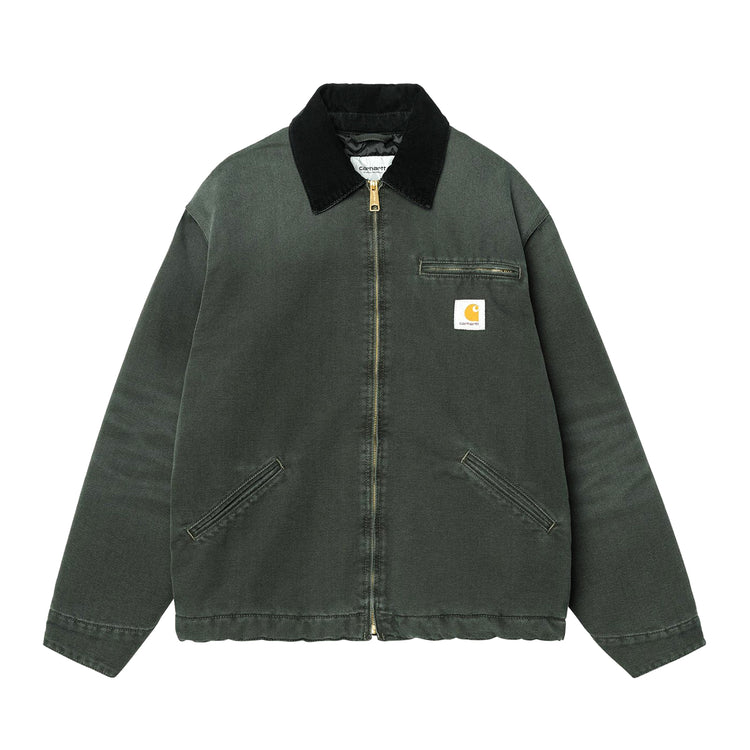 Carhartt WIP - OG Detroit Jacket (Winter)
Style # I035614-3WM
Color : Raven / Black (Stone Canvas)
