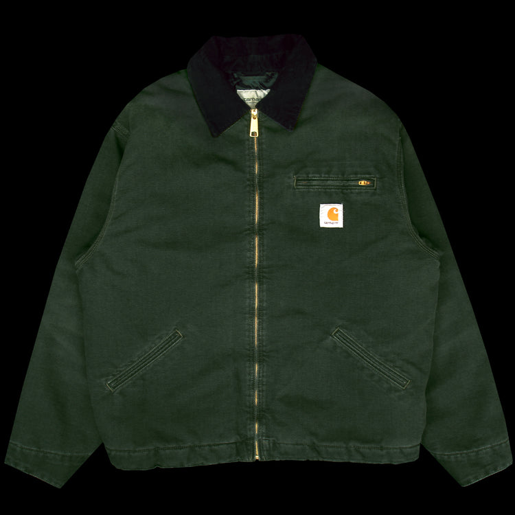 Carhartt WIP - OG Detroit Jacket (Winter)
Style # I035614-3WM
Color : Raven / Black (Stone Canvas)