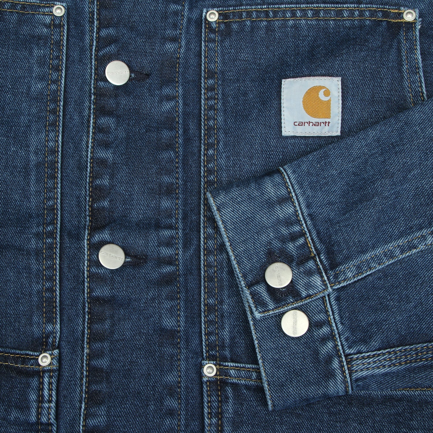 Carhartt WIP | OG Double Front Jacket
Style # I034866-0106
Color : Blue (Stone Washed)