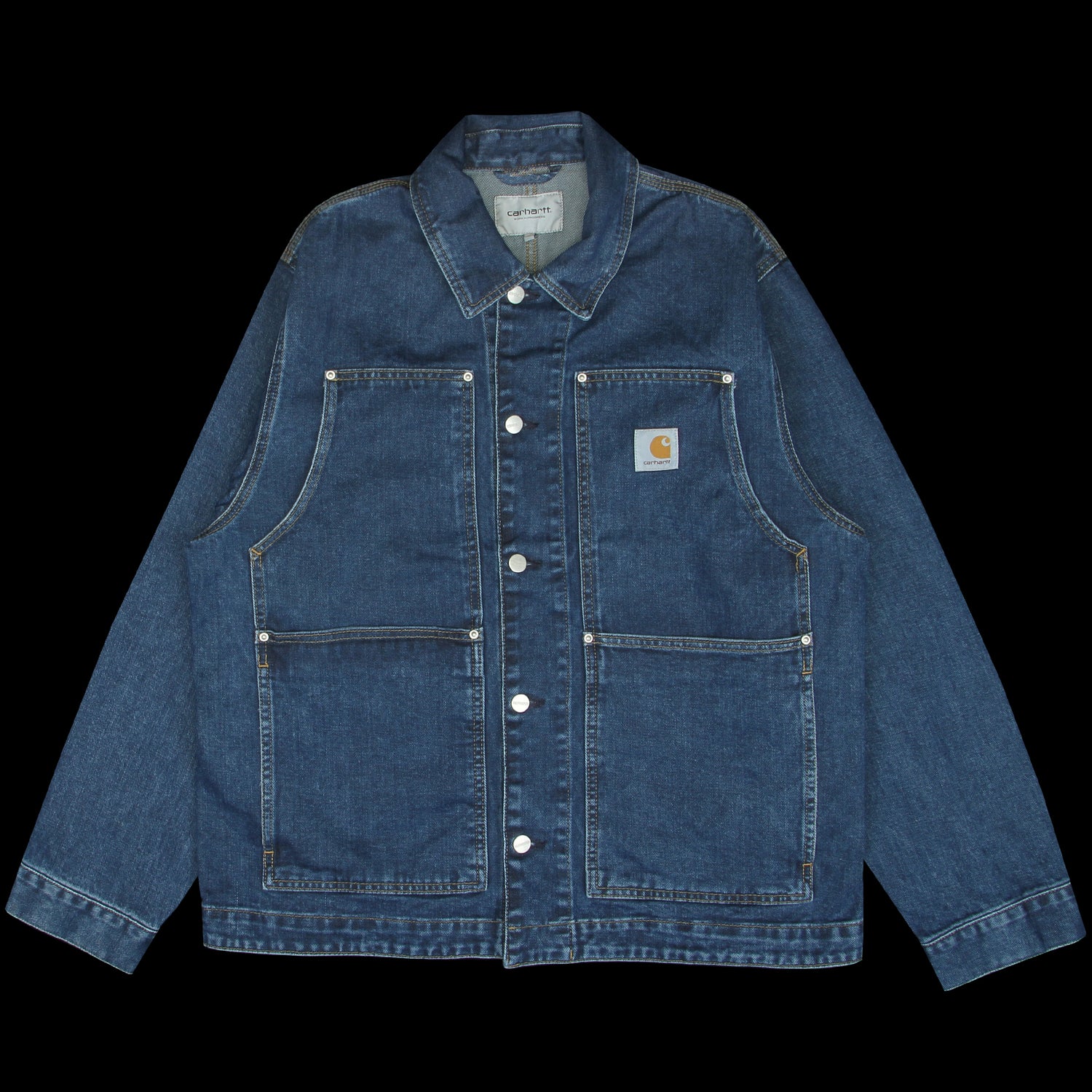 Carhartt WIP | OG Double Front Jacket
Style # I034866-0106
Color : Blue (Stone Washed)