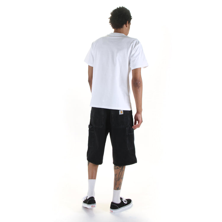Carhartt WIP - OG Aden Double Knee Short
Style # I036590_89_06
Color : Black (Stone Washed)