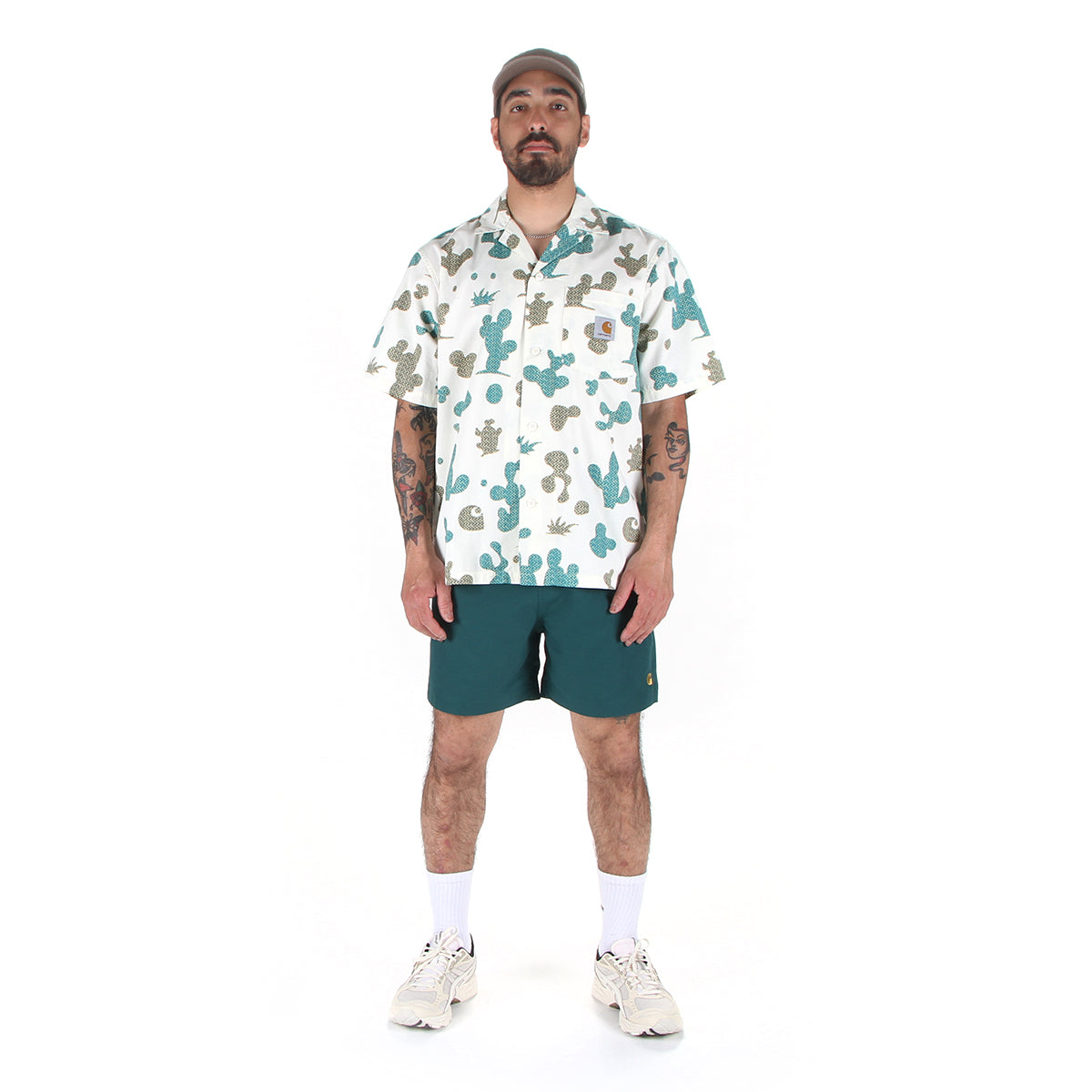 Carhartt WIP | Chase Swim Trunks Chervil / GoldCarhartt WIP | Chase Swim Trunks Style # I026235-1YWXX Color : Chervil / Gold