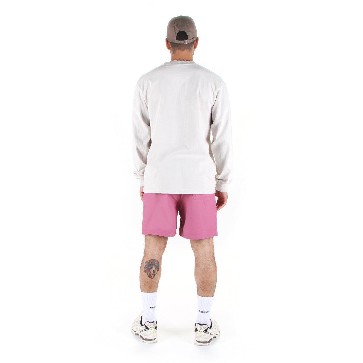 Carhartt WIP | Chase Swim Trunks Magenta / Gold