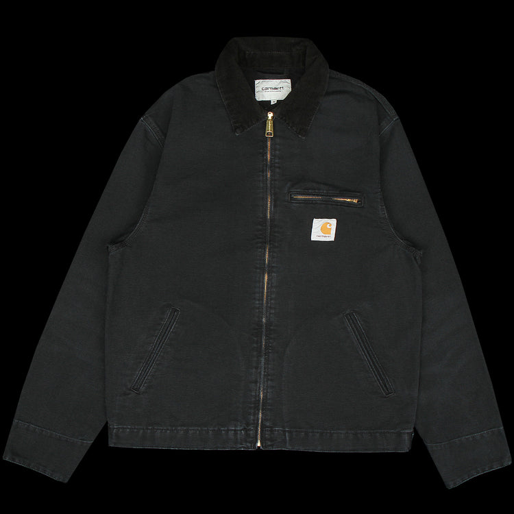 Carhartt WIP | Detroit Jacket - Unlined Dearborn Stone Canvas (Spring)
Style # I034819-00E
Color : Black / Black