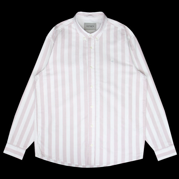 dDdDdDd COTTON STRIPE L/S SHIRTS Lサイズ Dillion L/S Stripe Shirt – Premier