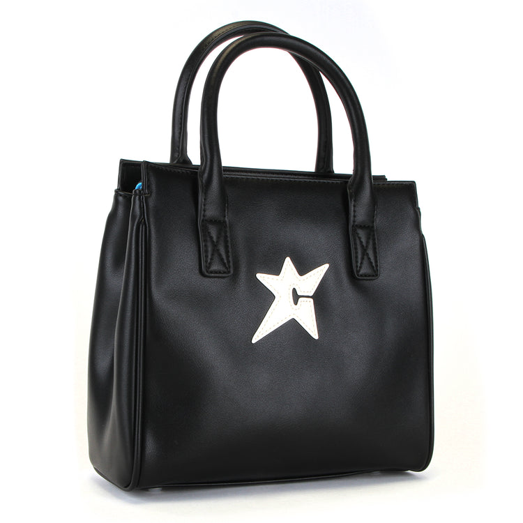 Carpet Company - C-Star Leather Purse
Color : Black
