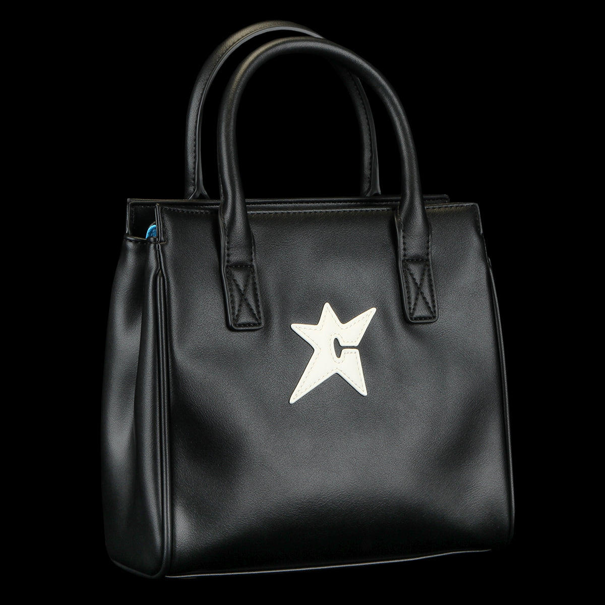 Carpet Company - C-Star Leather Purse
Color : Black