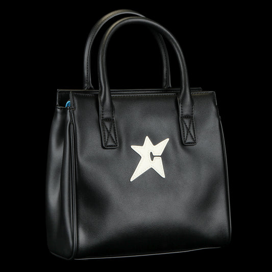 Carpet Company - C-Star Leather Purse
Color : Black