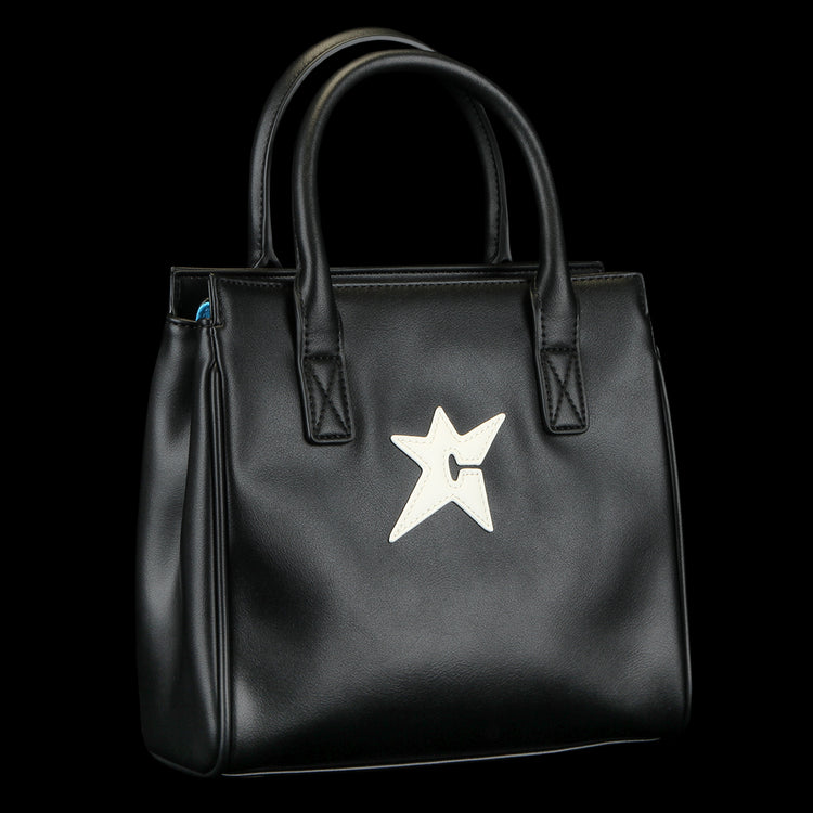 Carpet Company - C-Star Leather Purse
Color : Black