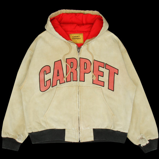 Carpet Company - Battered Varsity Work Jacket
Color : Brown
