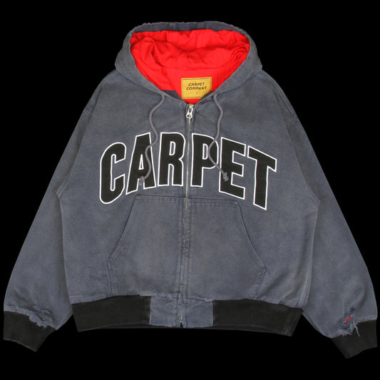 Carpet Company - Battered Varsity Work Jacket
Color : Blue