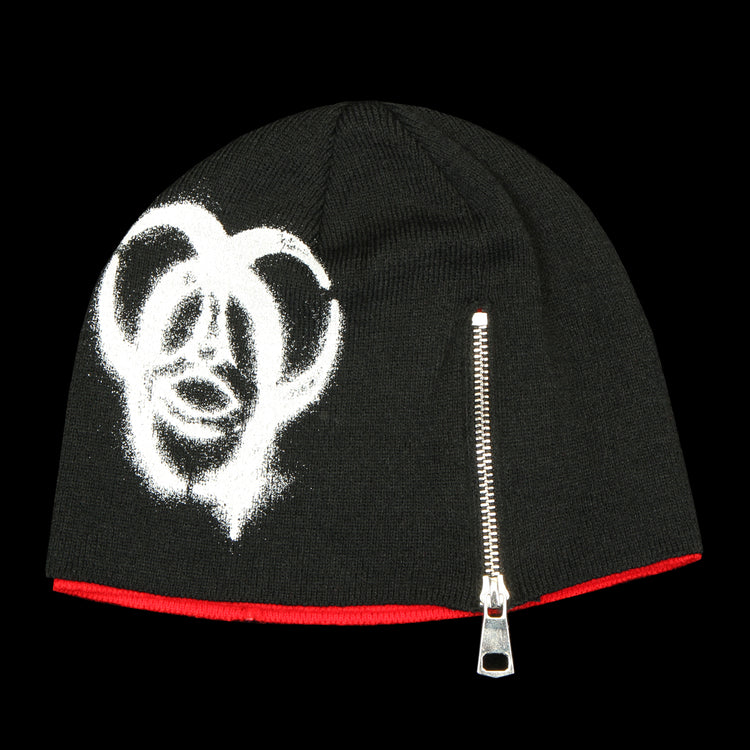 Carpet Company - Biohazard Zip Beanie
Color : Black