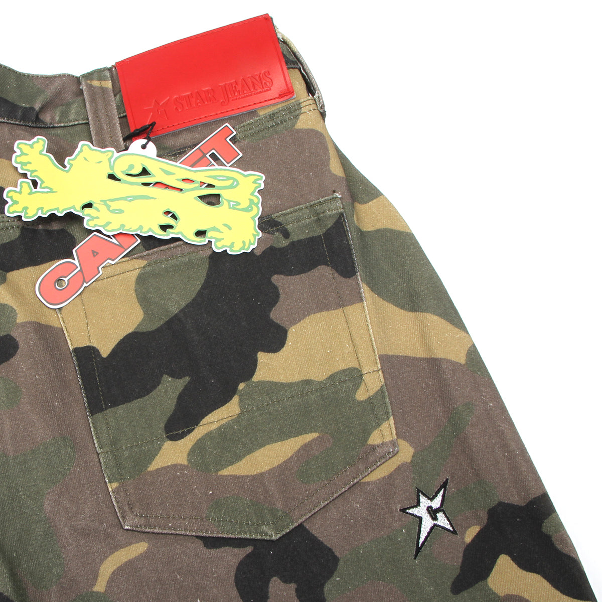 Carpet Company - C-Star Camo Denim Jeans
Color : Camo