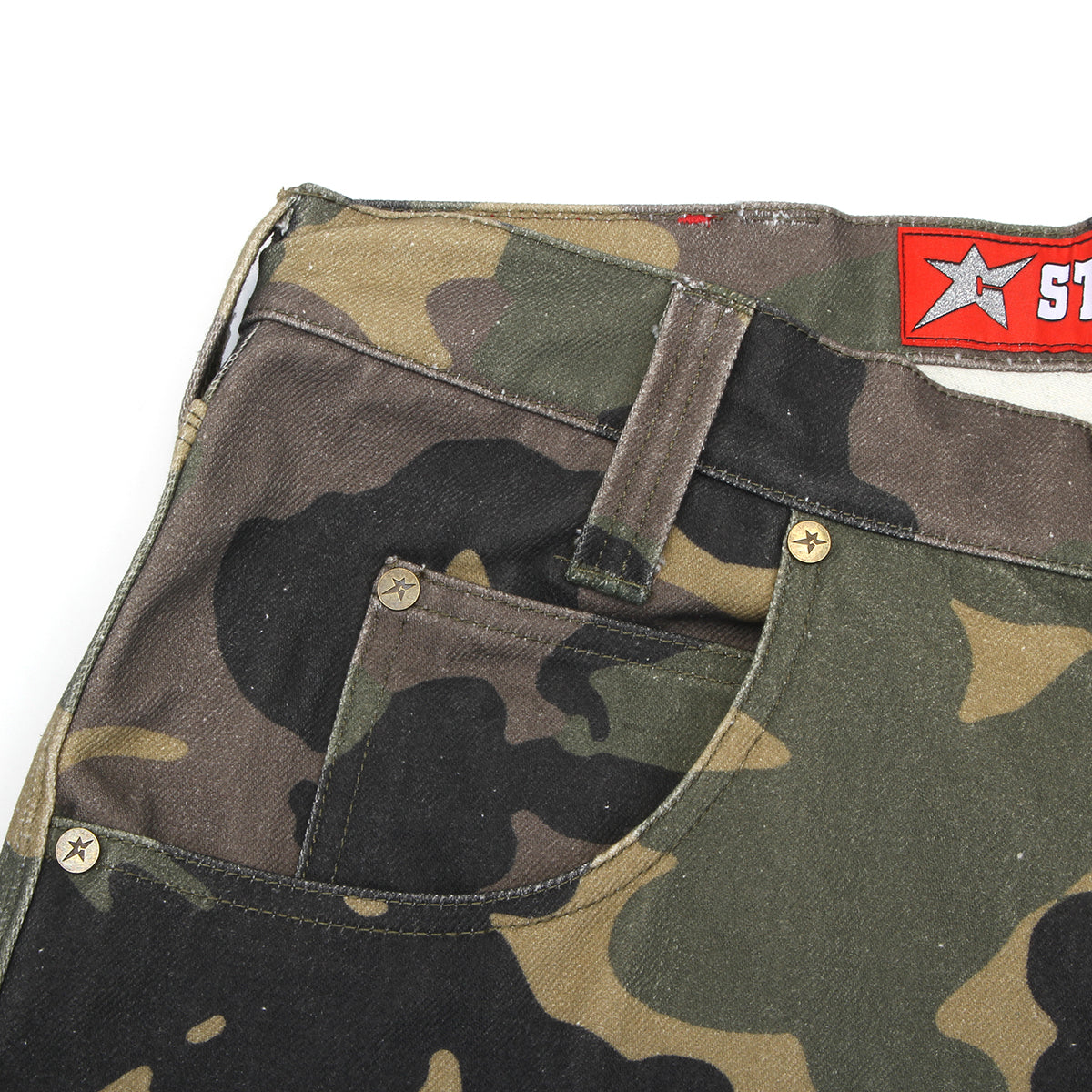 Carpet Company - C-Star Camo Denim Jeans
Color : Camo