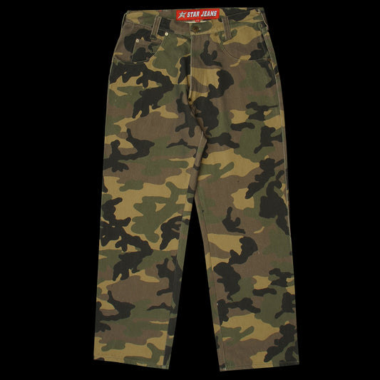 Carpet Company - C-Star Camo Denim Jeans
Color : Camo