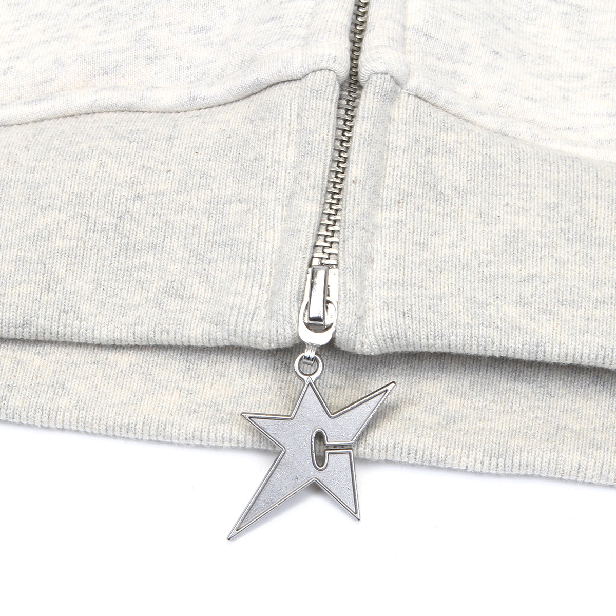 Carpet Company - C-Star Double Zip Hoodie
Color : Oxford Grey
