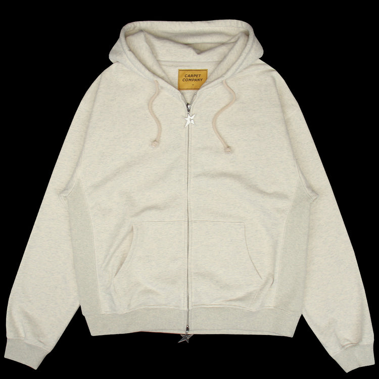 Carpet Company - C-Star Double Zip Hoodie
Color : Oxford Grey