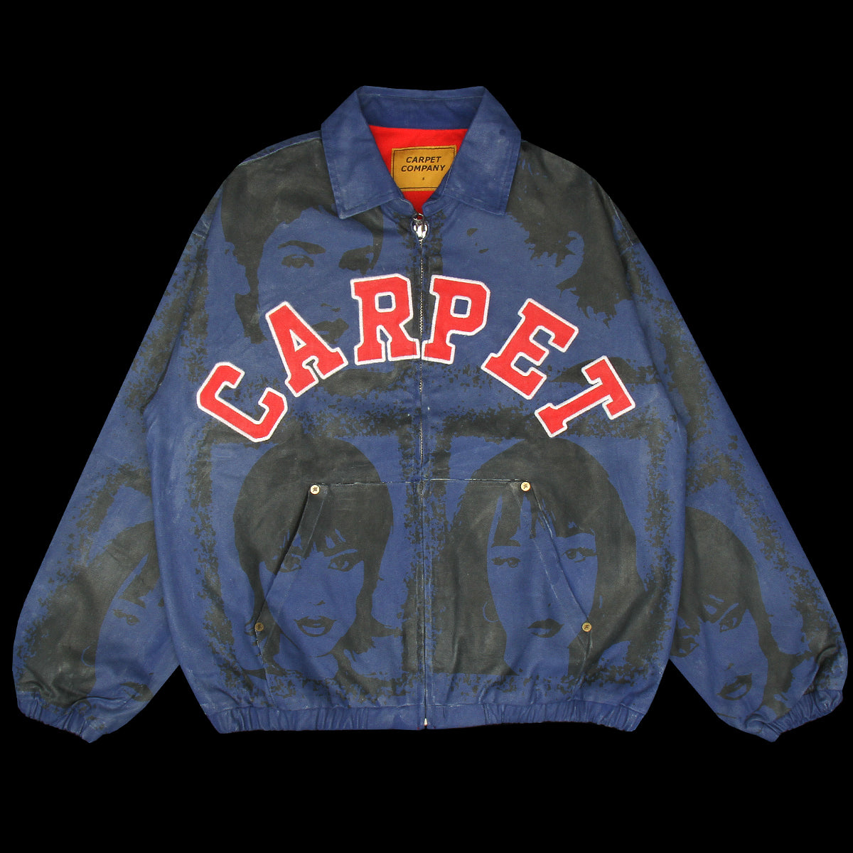Carpet Company - I-Ladies Waxed Work Jacket
Color : Blue