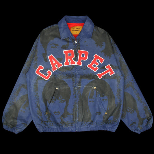 Carpet Company - I-Ladies Waxed Work Jacket
Color : Blue