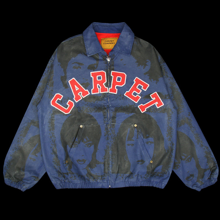 Carpet Company - I-Ladies Waxed Work Jacket
Color : Blue