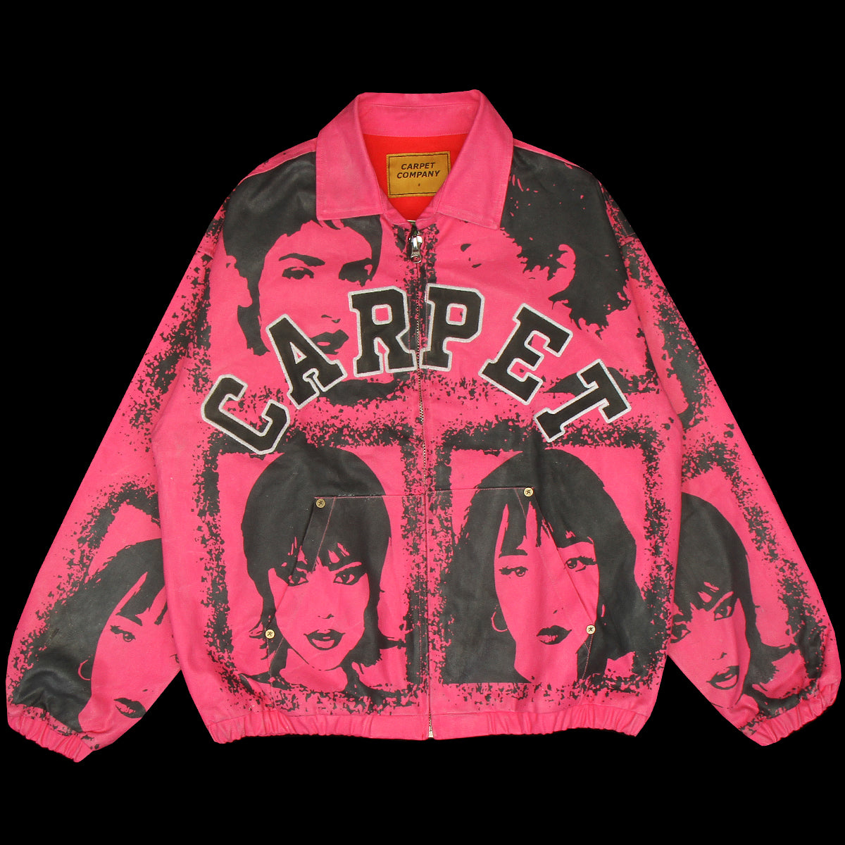 Carpet Company - I-Ladies Waxed Work Jacket
Color : Pink