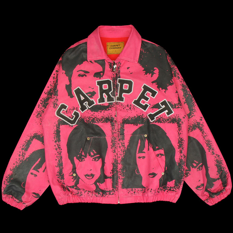 Carpet Company - I-Ladies Waxed Work Jacket
Color : Pink
