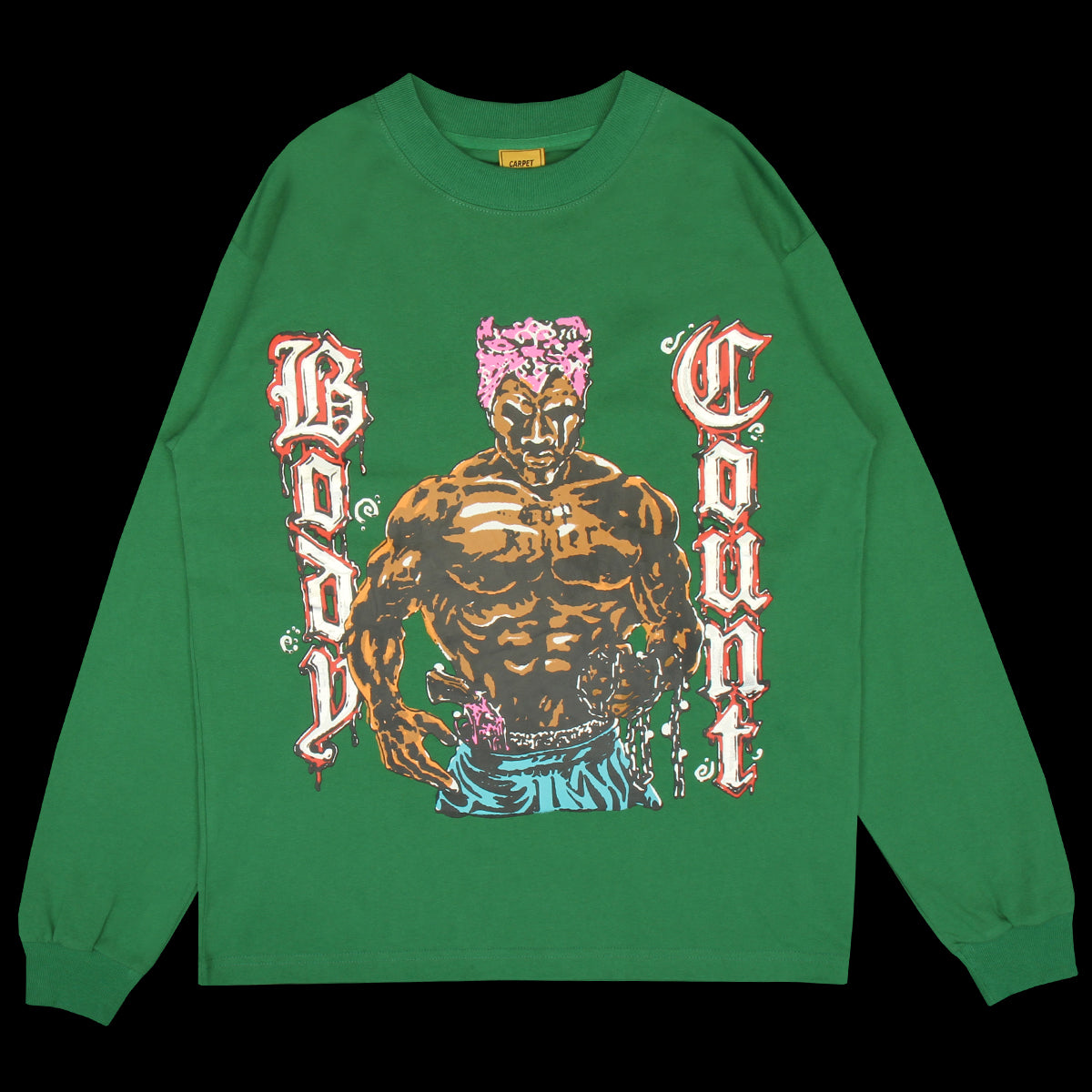 Carpet Company - Body Count L/S T-Shirt
Color : Green