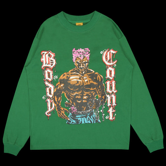 Carpet Company - Body Count L/S T-Shirt
Color : Green