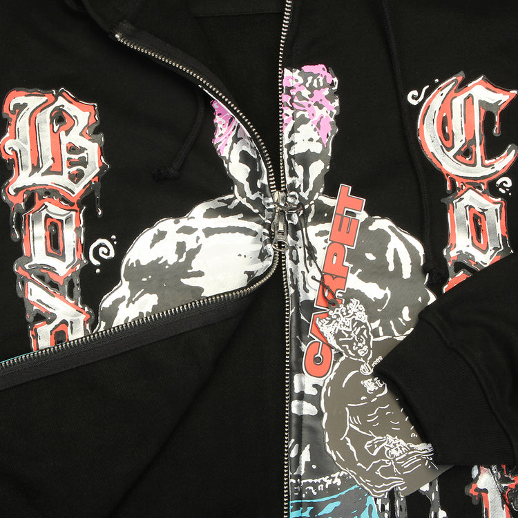Carpet Company - Body Count Zip-Up Hoodie
Color : Black