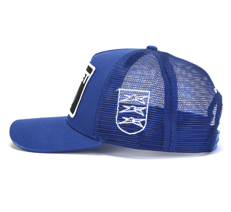 Carpet Company - Bouncer Trucker Hat
Color : Blue