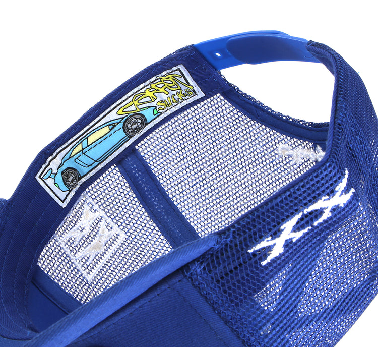 Carpet Company - Bouncer Trucker Hat
Color : Blue