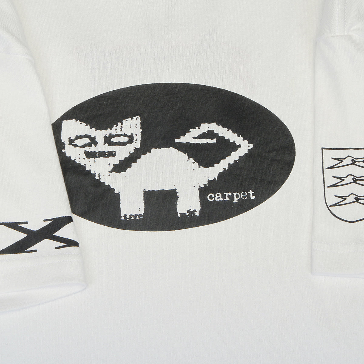 Carpet Company - Bouncer T-Shirt
Color : White