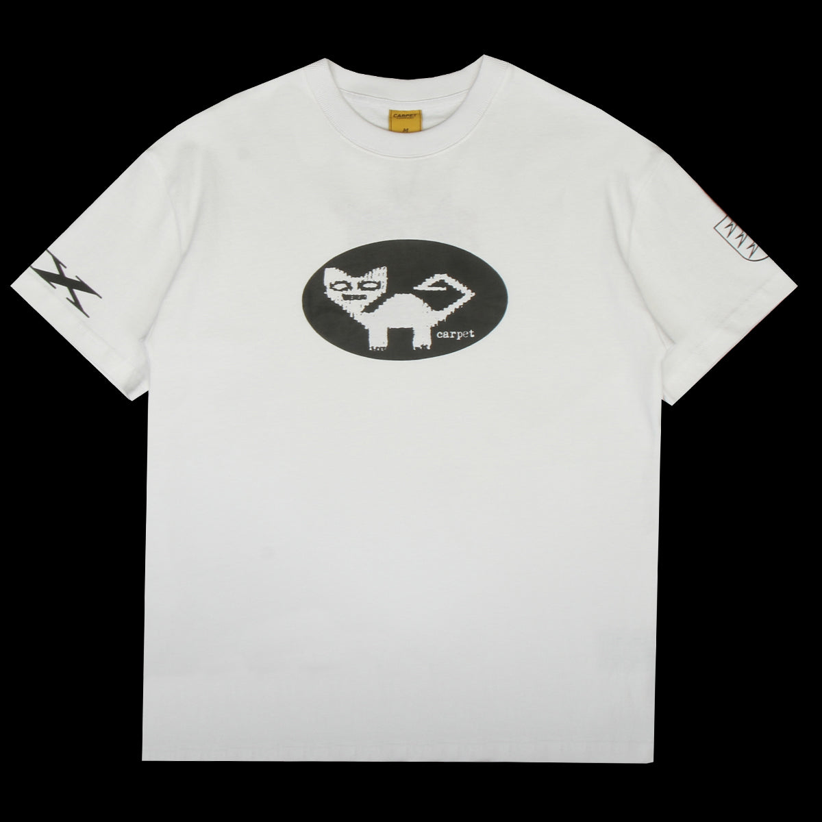 Carpet Company - Bouncer T-Shirt
Color : White