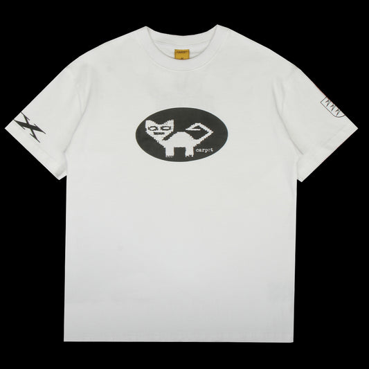 Carpet Company - Bouncer T-Shirt
Color : White