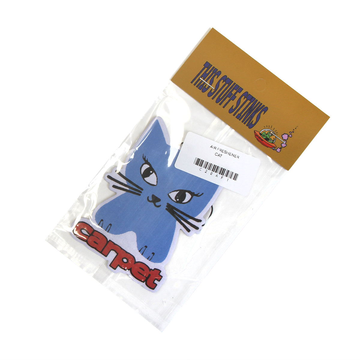 Carpet Company - Cat Air Freshener
Color : Blue / Pink