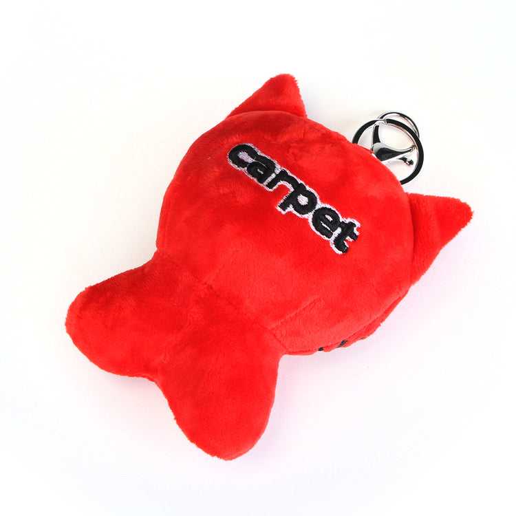 Carpet Company - Cat Plushie Keychain
Color : Red