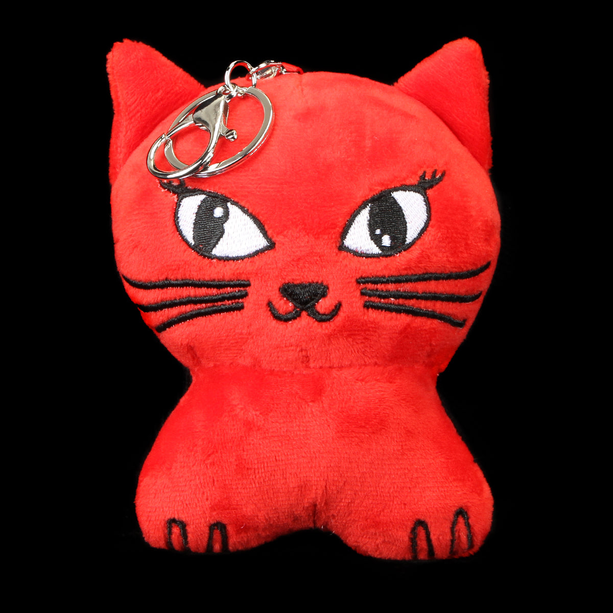 Carpet Company - Cat Plushie Keychain
Color : Red