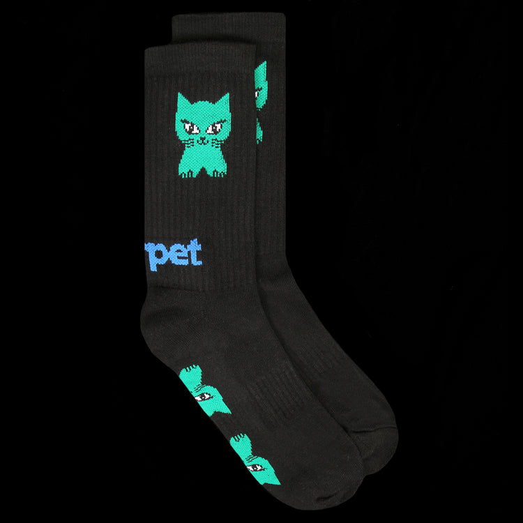 Carpet Company - Cat Sock
Color : Black