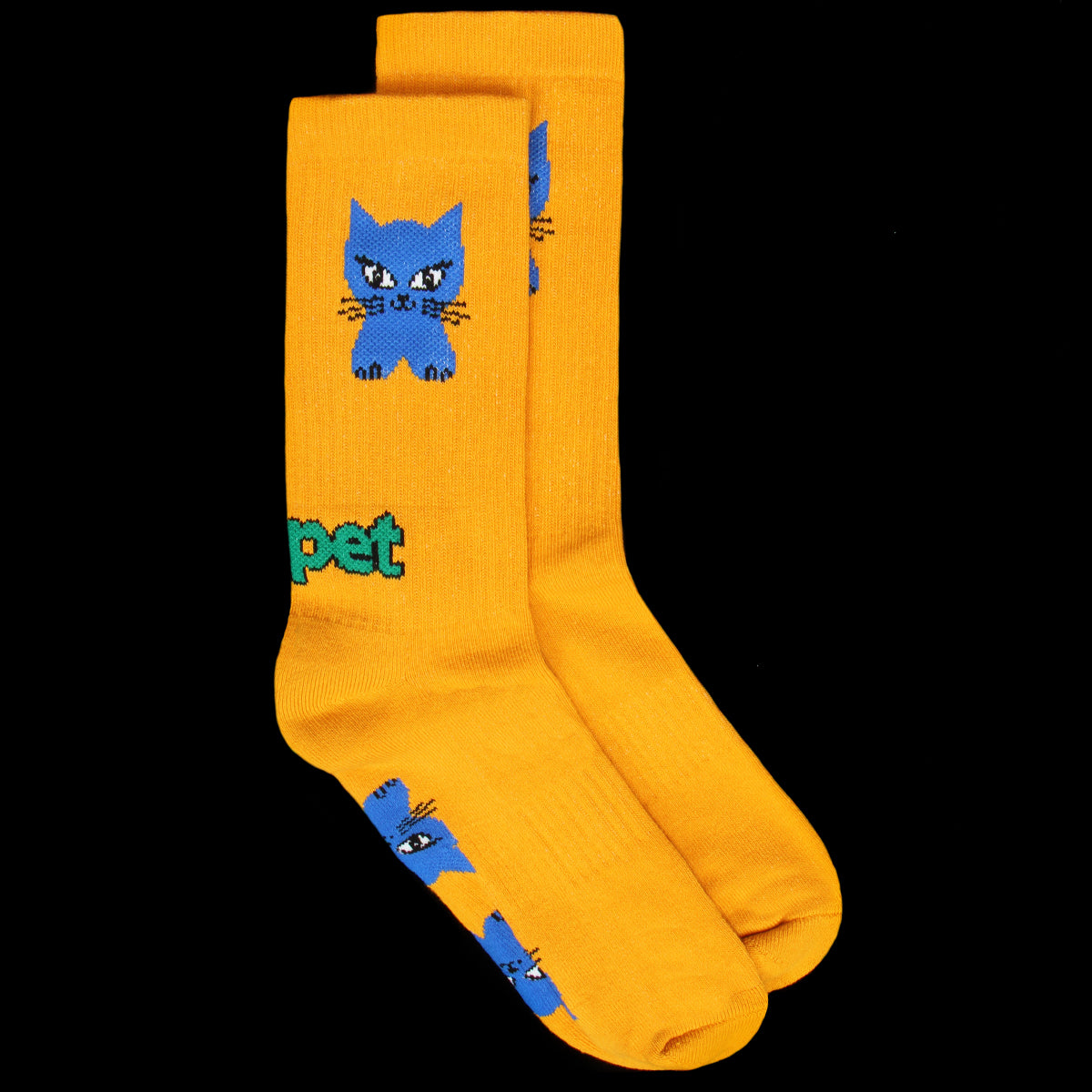 Carpet Company - Cat Sock
Color : Yellow