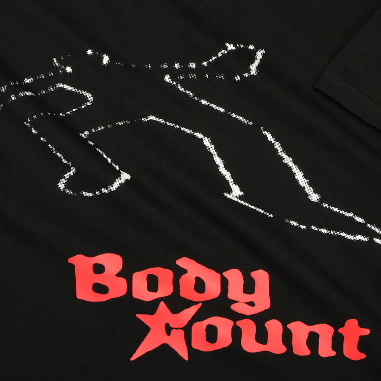 Carpet Company - Chalk Outline T-Shirt
Color : Black