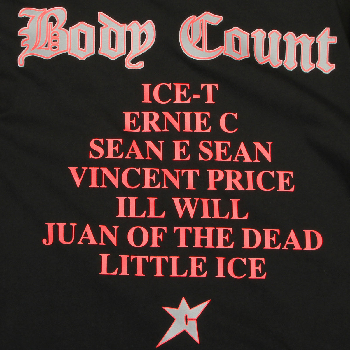 Carpet Company - Chalk Outline T-Shirt
Color : Black