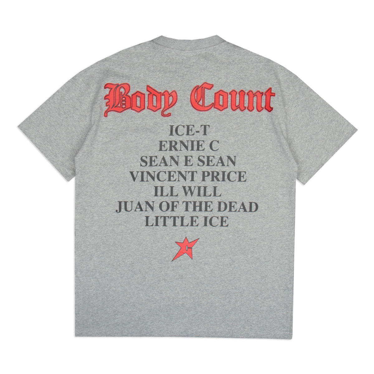 Carpet Company - Chalk Outline T-Shirt
Color : Grey