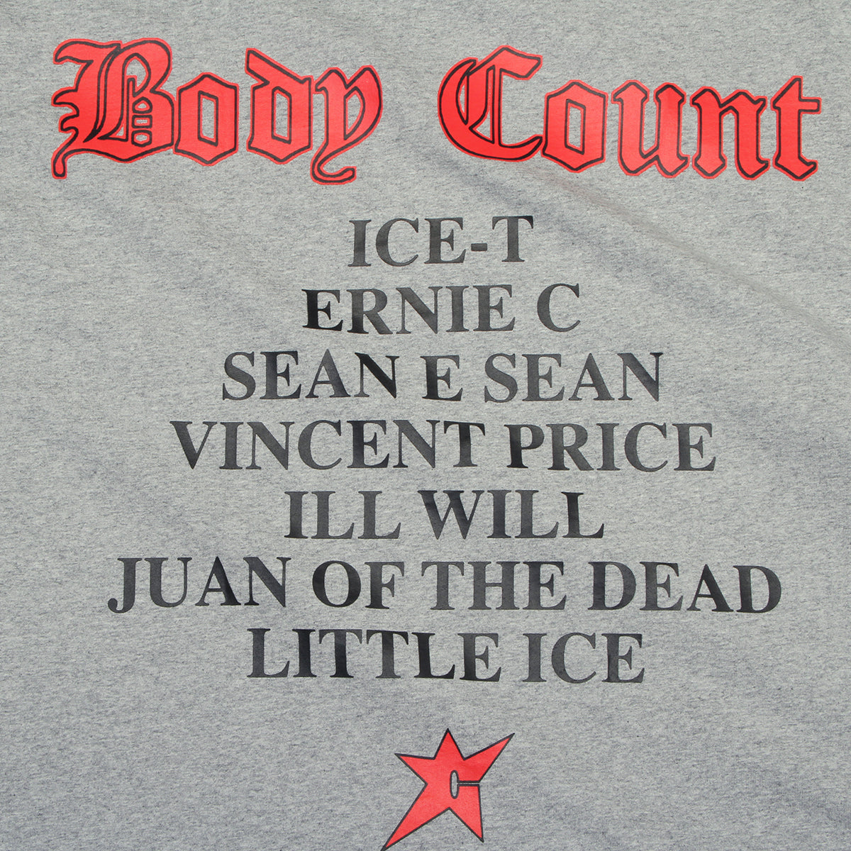 Carpet Company - Chalk Outline T-Shirt
Color : Grey