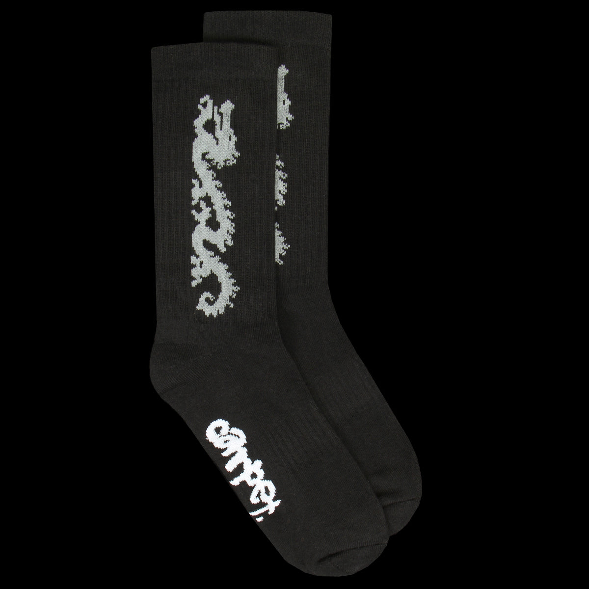 Carpet Company - Dragon Sock
Color : Black