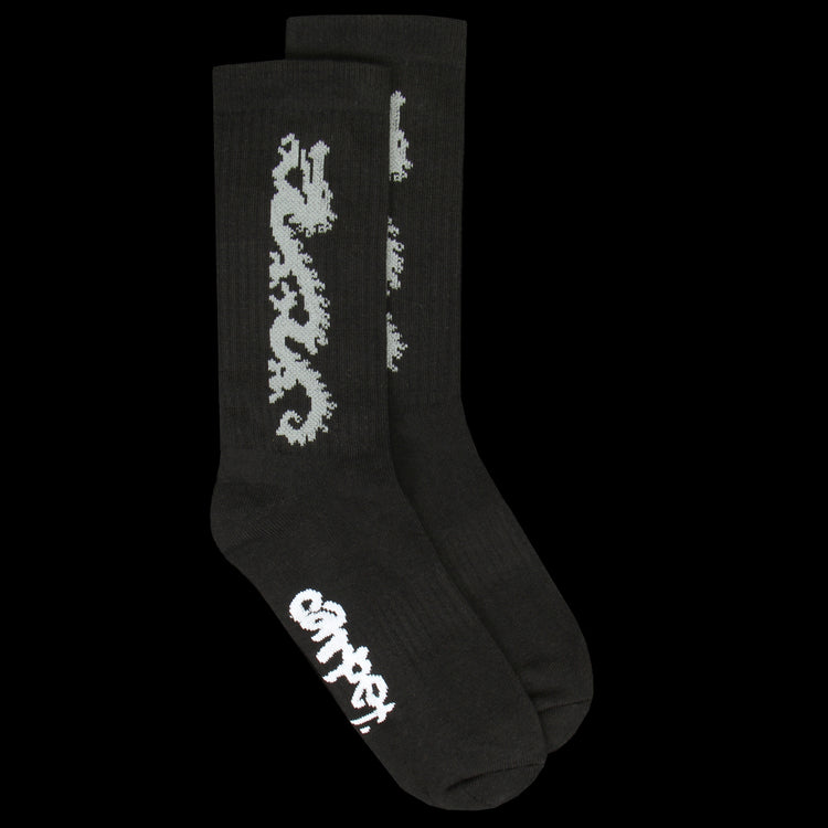 Carpet Company - Dragon Sock
Color : Black