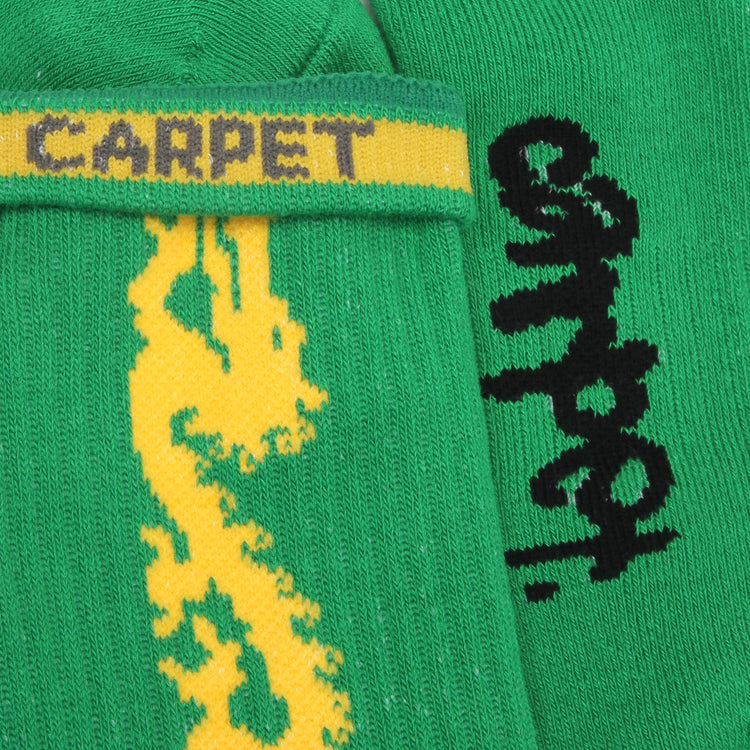 Carpet Company - Dragon Sock
Color : Green