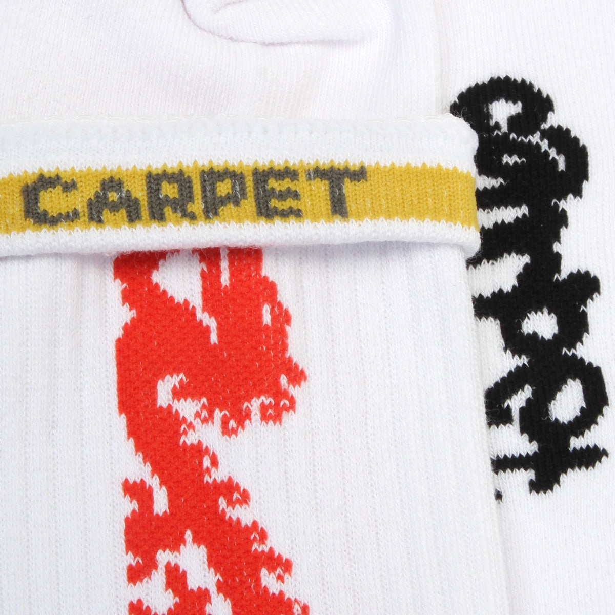 Carpet Company - Dragon Sock
Color : White